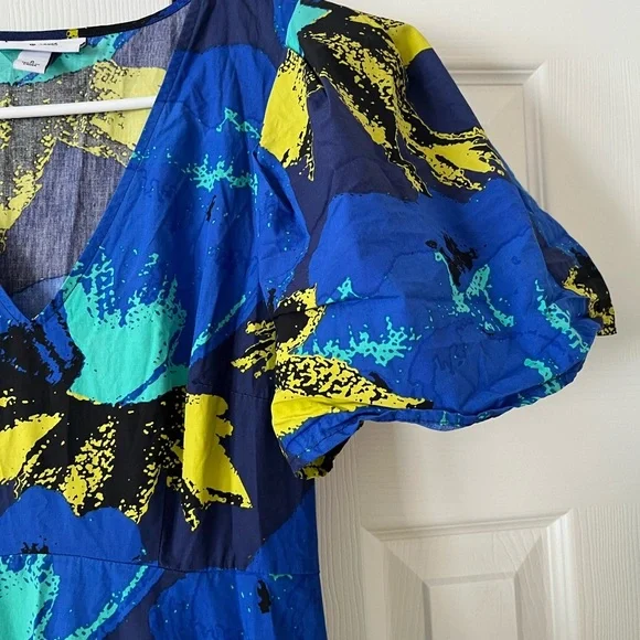 Christopher John Rogers Floral Tiered Maxi Dress Size 0 - Picture 9 of 12